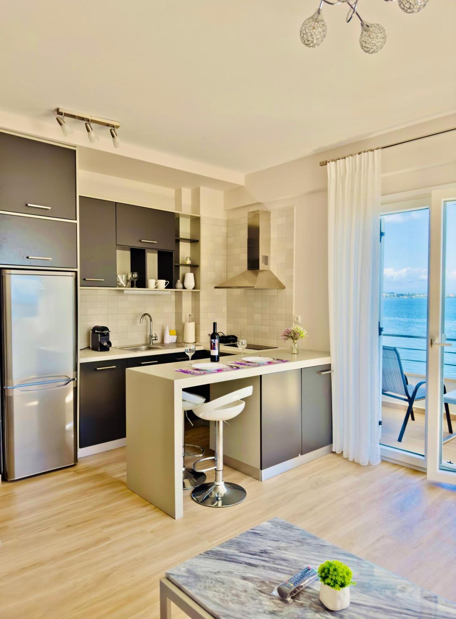 Bluish 3A Apartment Preveza Bagian luar foto