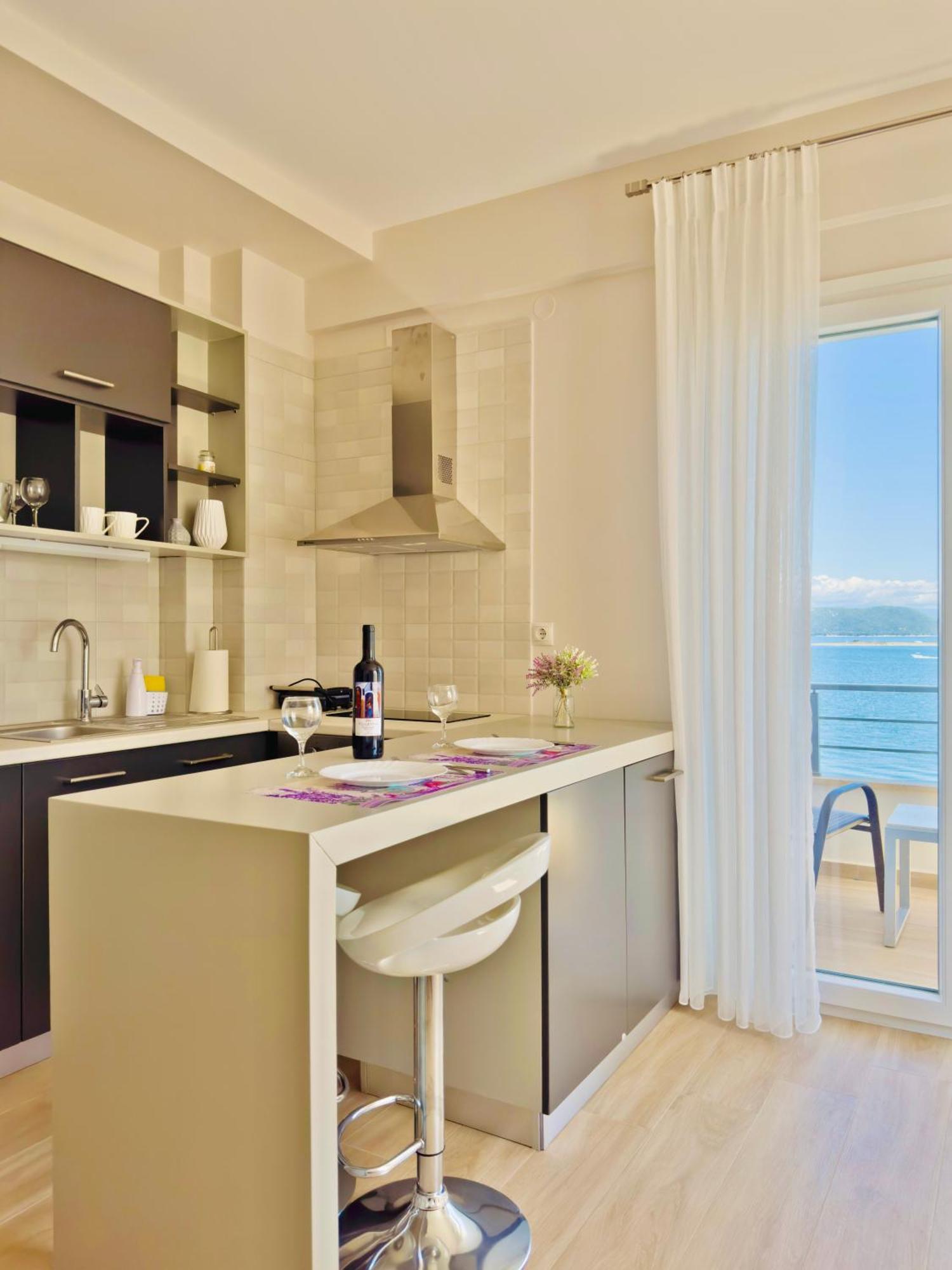 Bluish 3A Apartment Preveza Bagian luar foto