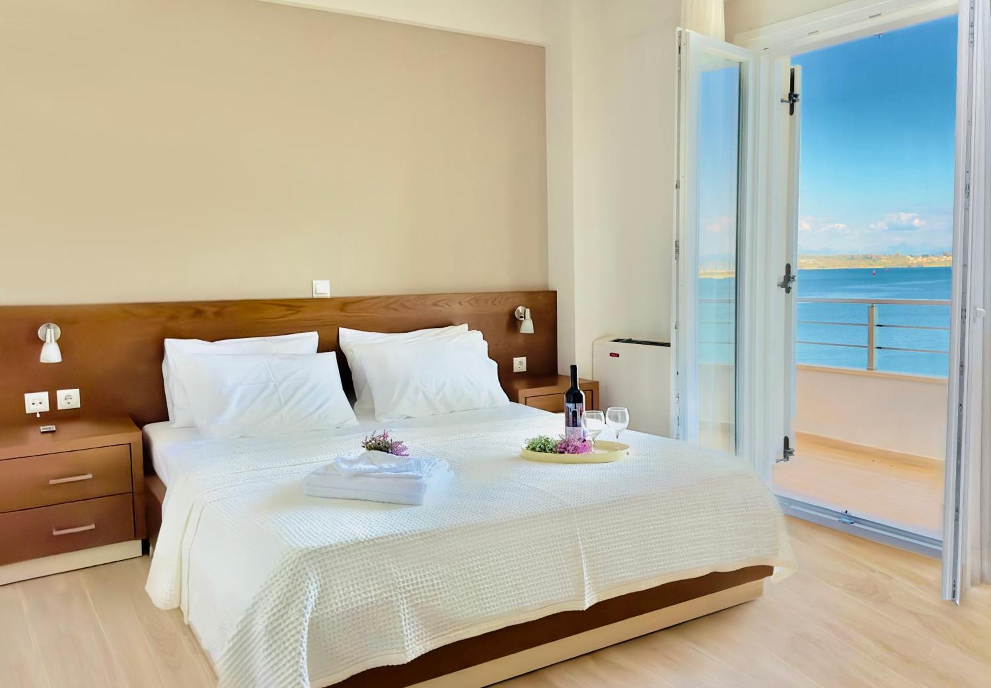Bluish 3A Apartment Preveza Bagian luar foto