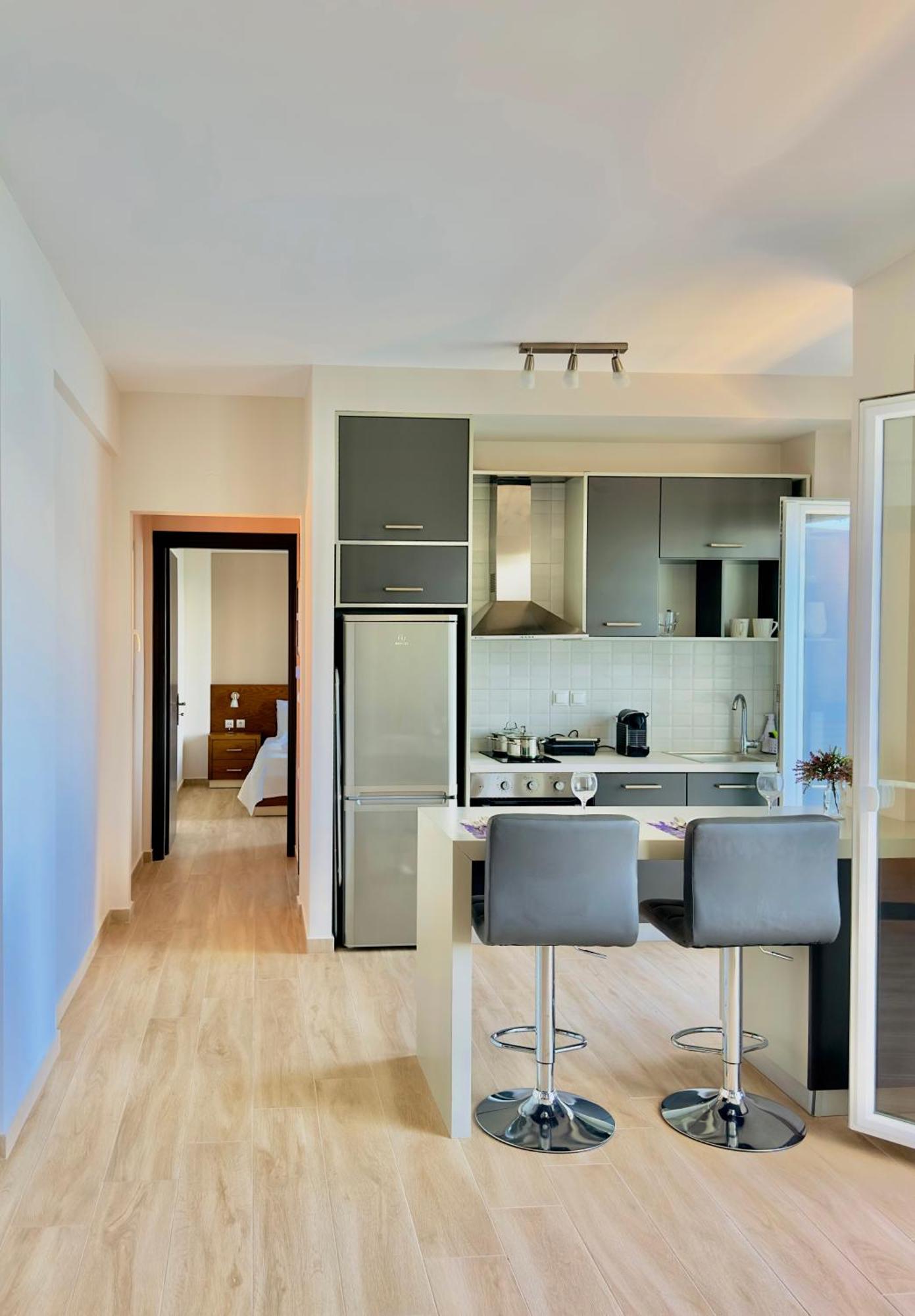 Bluish 3A Apartment Preveza Bagian luar foto
